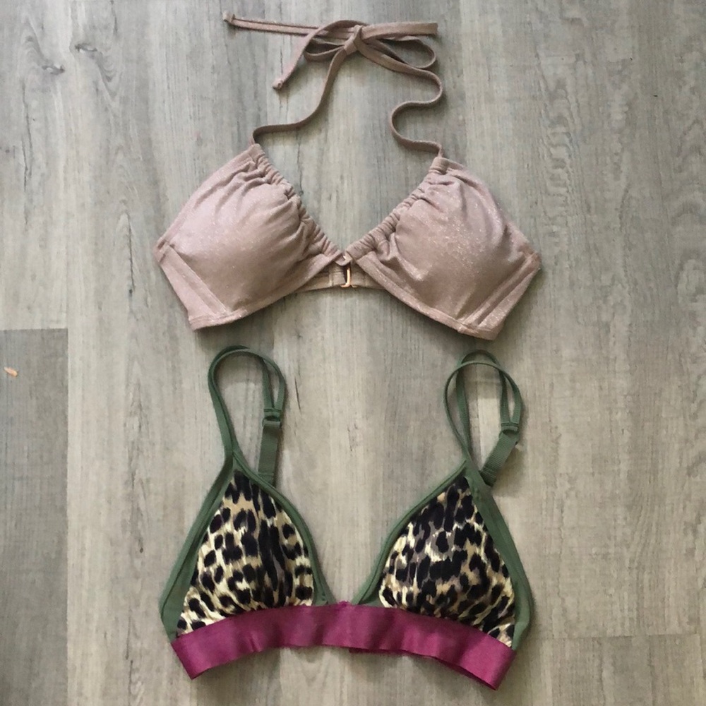 Set of 2 Bikini Tops medium/large